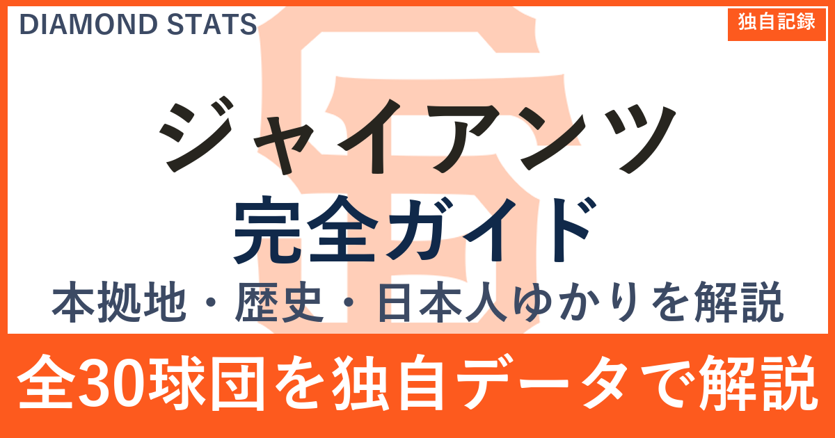 2026年MLB日本人選手16名を全員解説｜DiamondStats